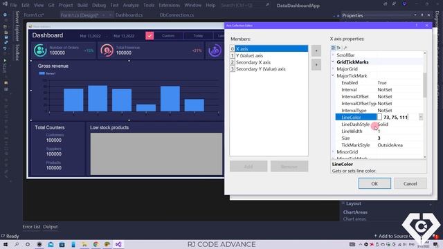 Crear un Dashboard (Parte 1/2), Personalización de apariencia/ C#, SQL Server, WinForms & POO смотреть онлайн