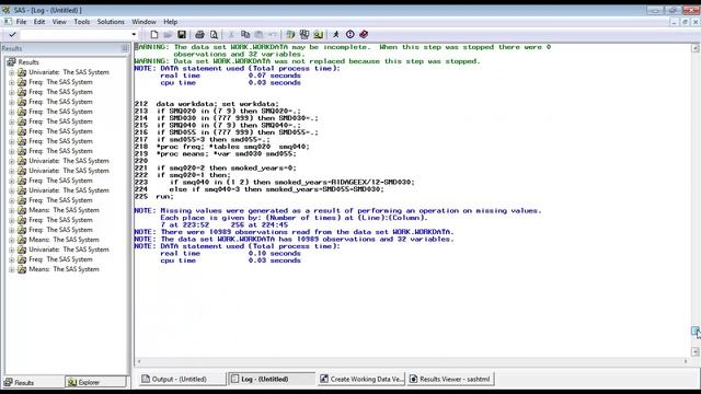 5.4 - Cleaning and Recoding your Data (Part 3 of 4) смотреть онлайн