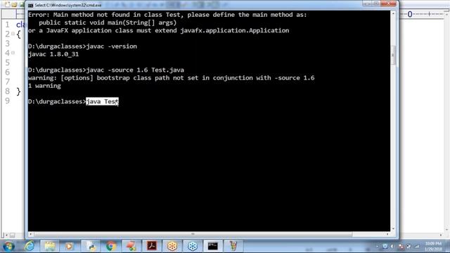 OCJA 1.8 Java SE 8 Programmer - I (1Z0 - 808) By Durga Sir Demo On 29 - 01 - 2018 смотреть онлайн