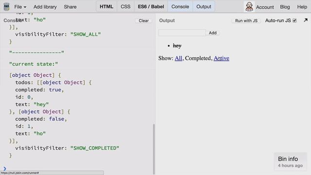 Redux - курс на русском языке. Первый принцип. JS фреймворк. смотреть онлайн