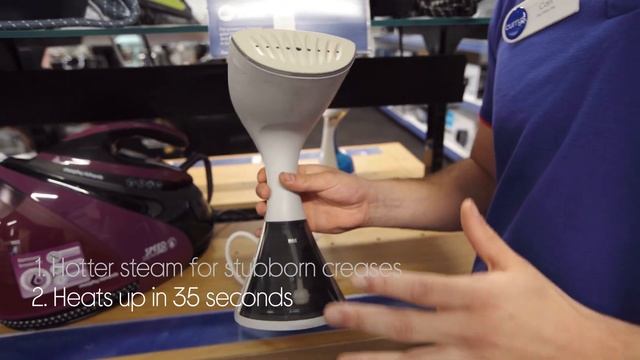 Breville Elite Temp VIN432 Clothes Steamer - White & Gold - Quick Look смотреть онлайн