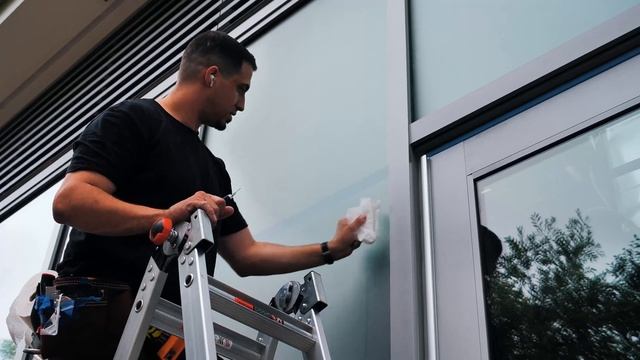 3M Dusted Crystal Frost Window Film Installation | UCSD Campus смотреть онлайн