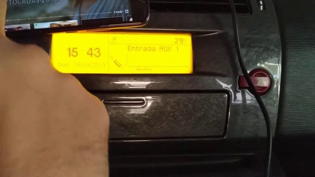 Funcionamento da entrada auxiliar Peugeot e Citroen rádio rd4 смотреть онлайн