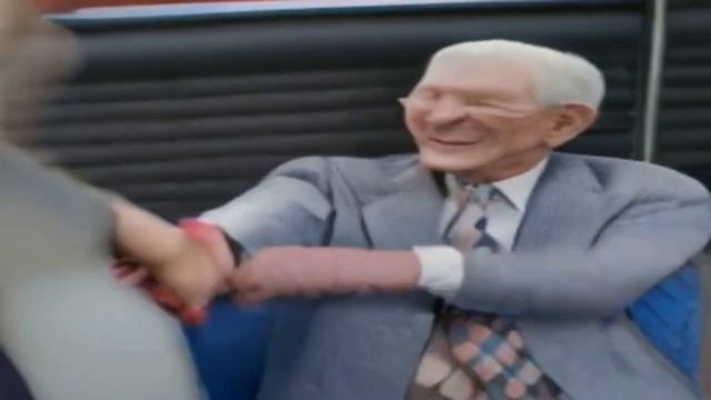 [AI] grandpa shaking hands with spiderman in the car смотреть онлайн