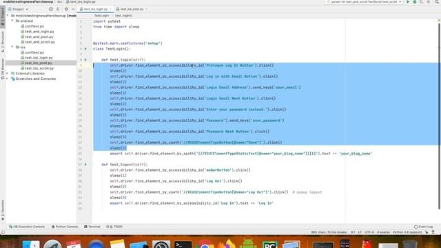 Appium Python Tutorial: Need of Test Automation Framework #37 смотреть онлайн
