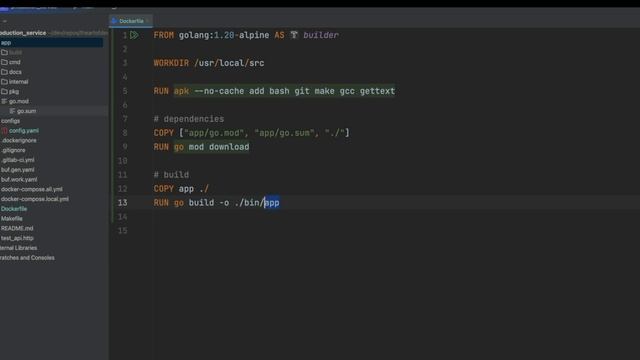 ЗАПУСКАЕМ Golang ПРИЛОЖЕНИЕ В ДОКЕРЕ смотреть онлайн