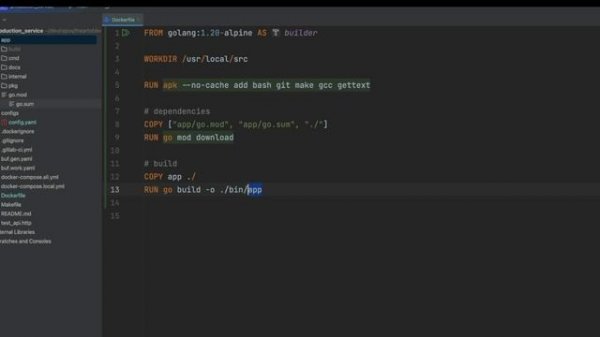 ЗАПУСКАЕМ Golang ПРИЛОЖЕНИЕ В ДОКЕРЕ
