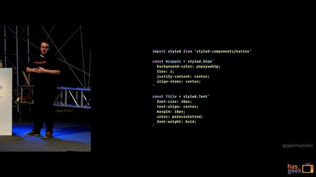 The road to styled components, and the road ahead - Glen Maddern, Front End Center смотреть онлайн