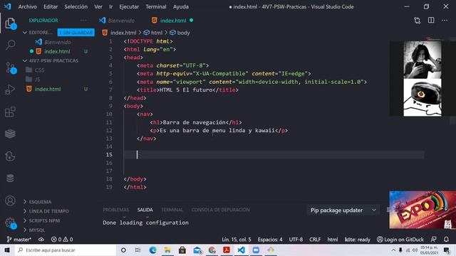 Primera clase con Git смотреть онлайн