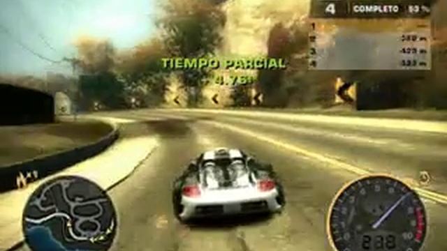 NFS MOST WANTED PORSCHE CARRERA GT 2 смотреть онлайн
