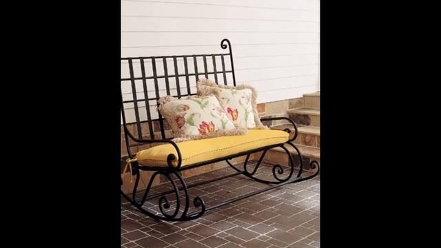 Кованые кресла качалки фото смотреть онлайн