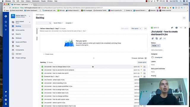 How To Create Sprint - Jira Training 2020 смотреть онлайн
