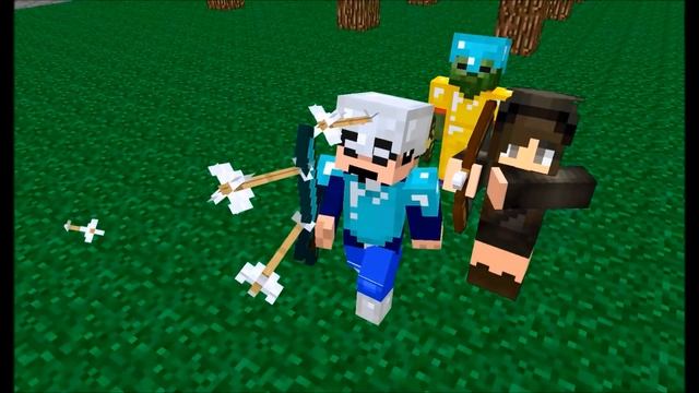 The Hunger Games - Minecraft Animation смотреть онлайн
