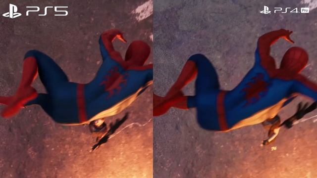 Marvel's Spider-Man Remastered - PS4 vs PS5 Comparison смотреть онлайн
