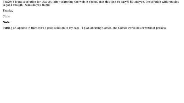 authbind, privbind or iptables REDIRECT (port 80 to 8080)? (2 Solutions!!) смотреть онлайн