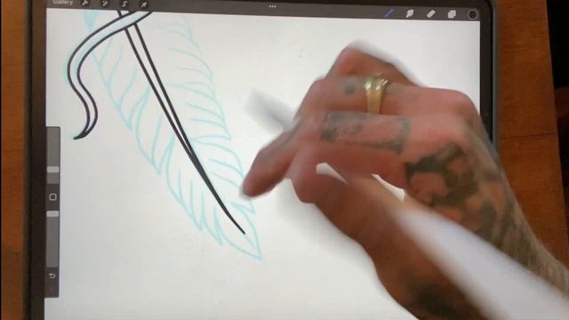 How To Draw A Feather Tattoo Design смотреть онлайн