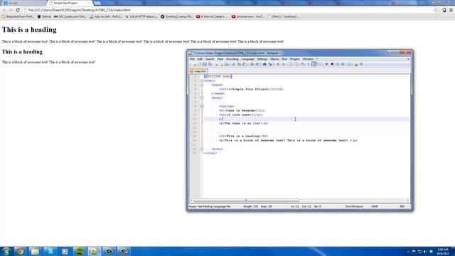 Learning HTML & CSS 3: hr & hgroup смотреть онлайн