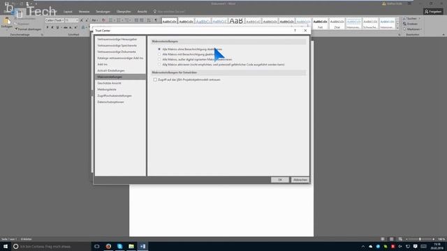 Makros in Office 2016 deaktivieren | QSO4YOU Tech смотреть онлайн