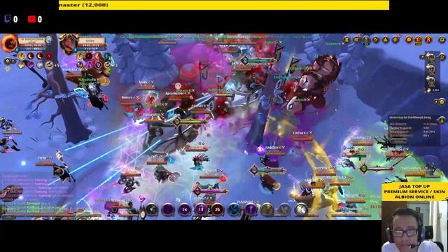 ZVZ OPEN WORLD POV HEAVY MACE GUILD KORAWA OPEN WORLD TRIAD , VERMIN ALLIANCE F1 #albiononline смотреть онлайн