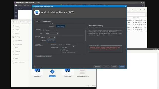 how to setup android emulator for 2.2 gdps editor on linux смотреть онлайн