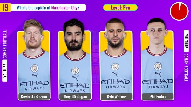 Guess Who Is The Captain?(Football Quiz Challenge) | CDMan Football смотреть онлайн