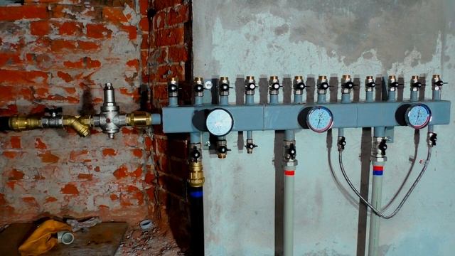 Коллектор отопления и водоснабжения из стали своими руками. смотреть онлайн