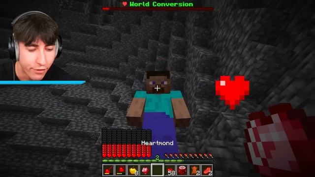 Minecraft, But Everything I Touch turns to Hearts... смотреть онлайн