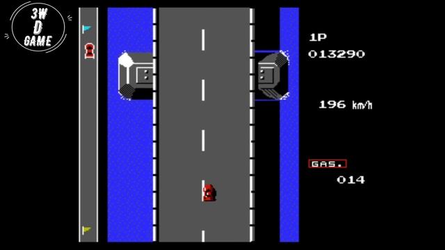 Road Fighter гонки на Денди.Обзор и прохождение. смотреть онлайн