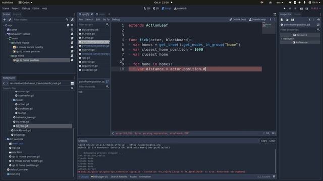 Behavior Trees - Godot Game Dev (BETTER AUDIO) смотреть онлайн
