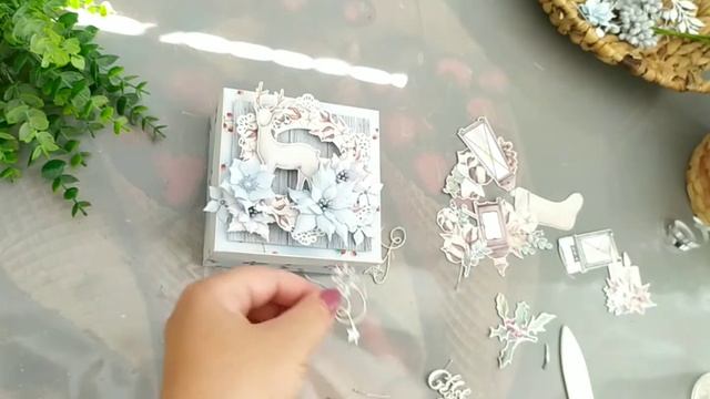 МК Подарочная коробка /Scrapbooking/ Мастер класс смотреть онлайн