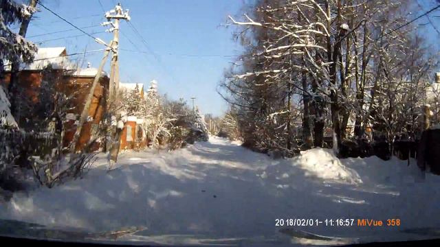 Поездка по Луговой (Лобня) смотреть онлайн