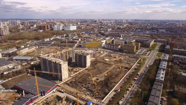 Аэросъемка ЖК «G9» от 3 мая 2018 года смотреть онлайн