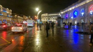 Вечерний Невский. Декабрь 2022.