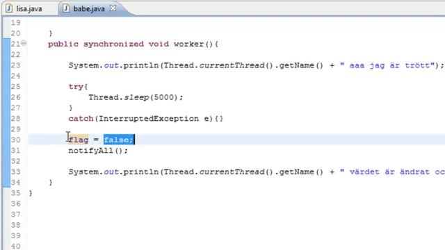 Mr1Buying Java Svenska 98 Wait och Notify смотреть онлайн