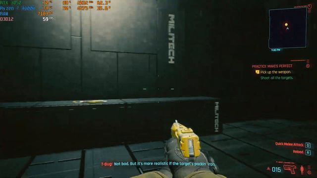 Cyberpunk 2077 ROG G15 RTX 3050 Ryzen 7 4800H | 60 FPS Gameplay | MustWatch Before Buying