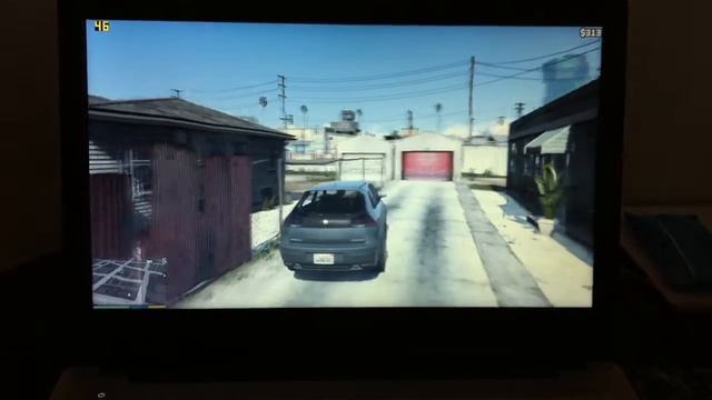 GTA 5 Gameplay On Notebook Asus K56CB (i5/6gb/gt740m)