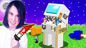 МОИ ДЕТИ ВЫЖИВАЮТ ВНУТРИ ПРЕДАТЕЛЯ В МАЙНКРАФТ!