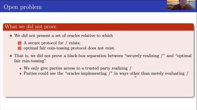 Computational Hardness of Optimal Fair Computation: Beyond Minicrypt смотреть онлайн