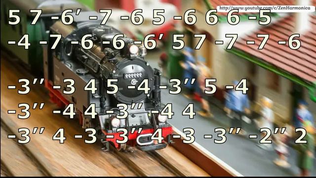 Мелодия из фильма "Игрушка \ Le jouet, (1976) " на губной гармошке С + табы смотреть онлайн