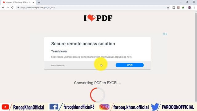 Convert PDF to Excel Free Without Software/Change PDF into Excel смотреть онлайн