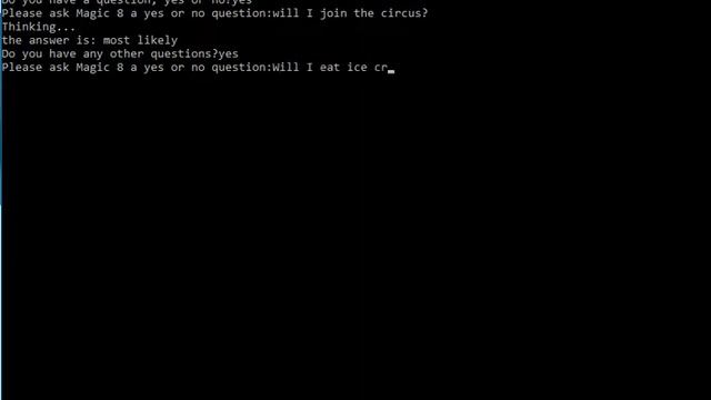 Magic 8 Ball Python - Create Performance Task смотреть онлайн