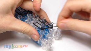 СЛЕД СОБАКИ из резинок RAINBOW LOOM Bands. Урок 420. Как сплести СЛЕД!