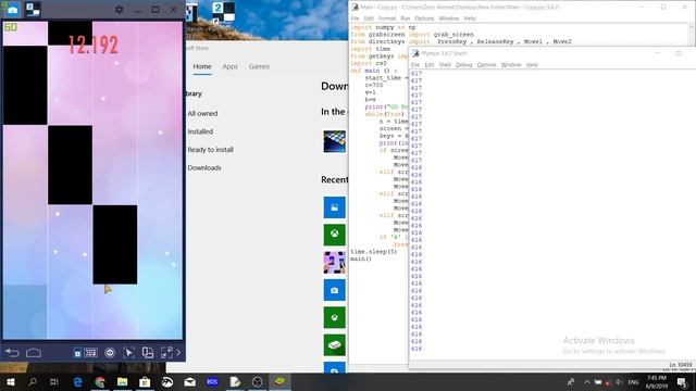 TilePy :Python Breaking Piano Tiles 2 World Record (Single tile - Classic) смотреть онлайн