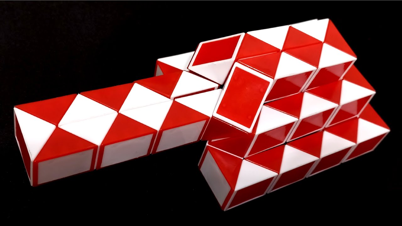 Боевой танк из змейки Рубика 72 элемента смотреть онлайн