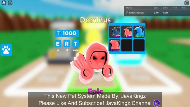 Roblox Studio - New Pet System смотреть онлайн