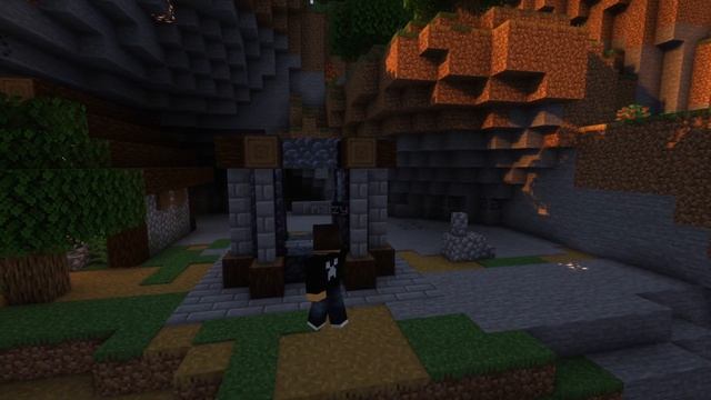 Beautiful Nether Portal Design | Minecraft | Tutorial смотреть онлайн