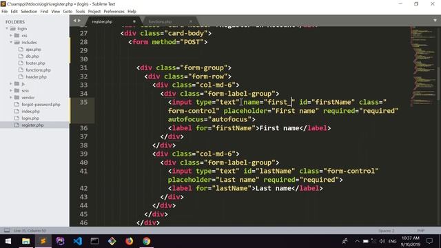 08 Registration Validation Function смотреть онлайн