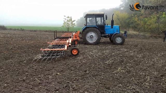 Боронування. Огляд Пружинної (Штригельної) Борони "Klepper-12" заводу Фаворит смотреть онлайн