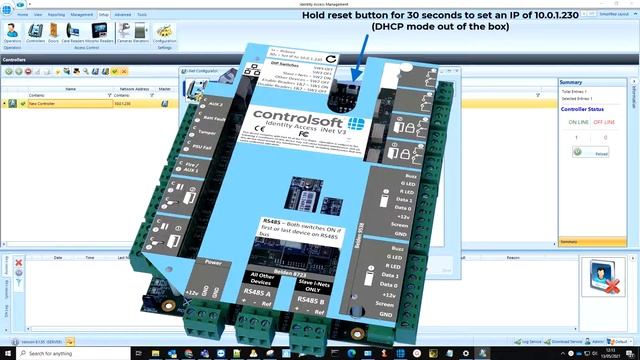 How to Change IP Address of an iNet Door Controller (Controlsoft) смотреть онлайн