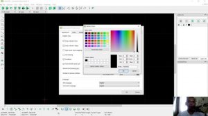 LibreCAD How To Change Background Color